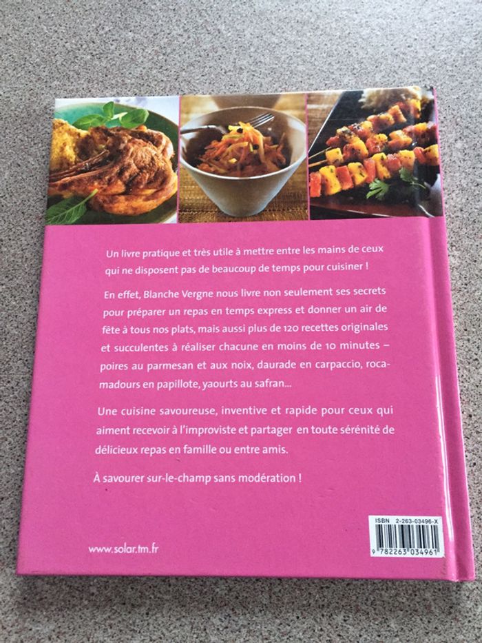 Livre de Cuisine recettes express Neuf - photo numéro 2
