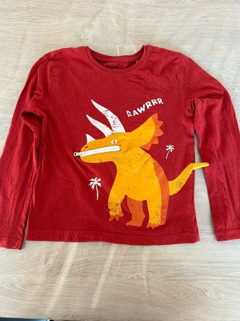 T-shirt manches longues dinosaure
