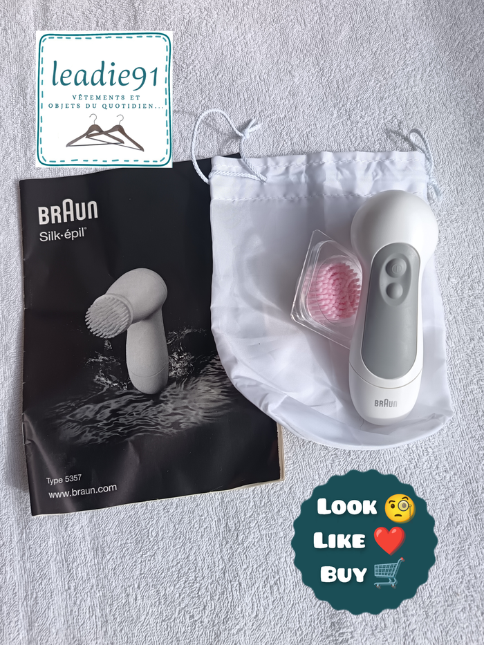 pistolet brosse de nettoyage pour le visage Braun