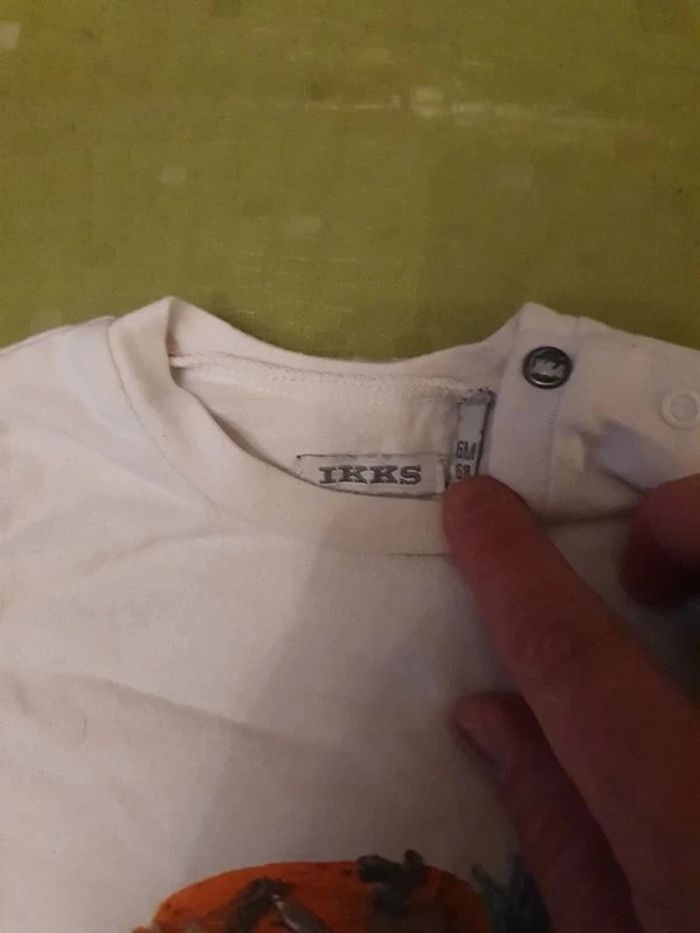 Ensemble jean et tee-shirt IKKS 6 mois - photo numéro 5