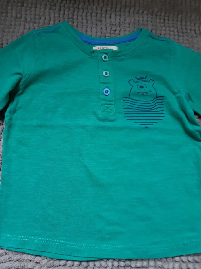 T-shirt ML DPAM 2 ans - photo numéro 2