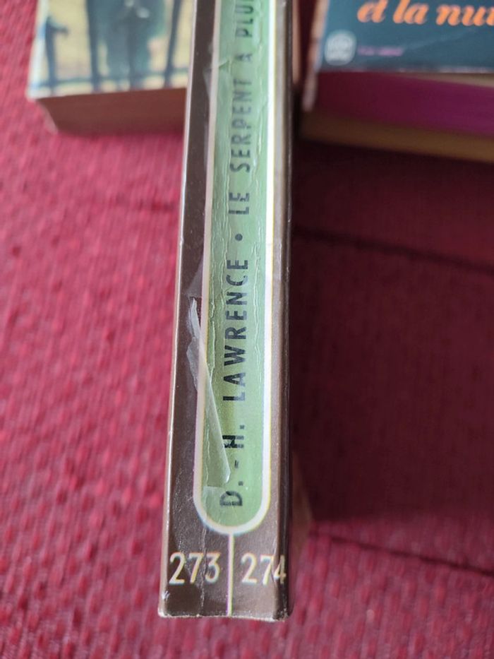 Livre "Le serpent à Plumes" - D.-H. Lawrence - photo numéro 3