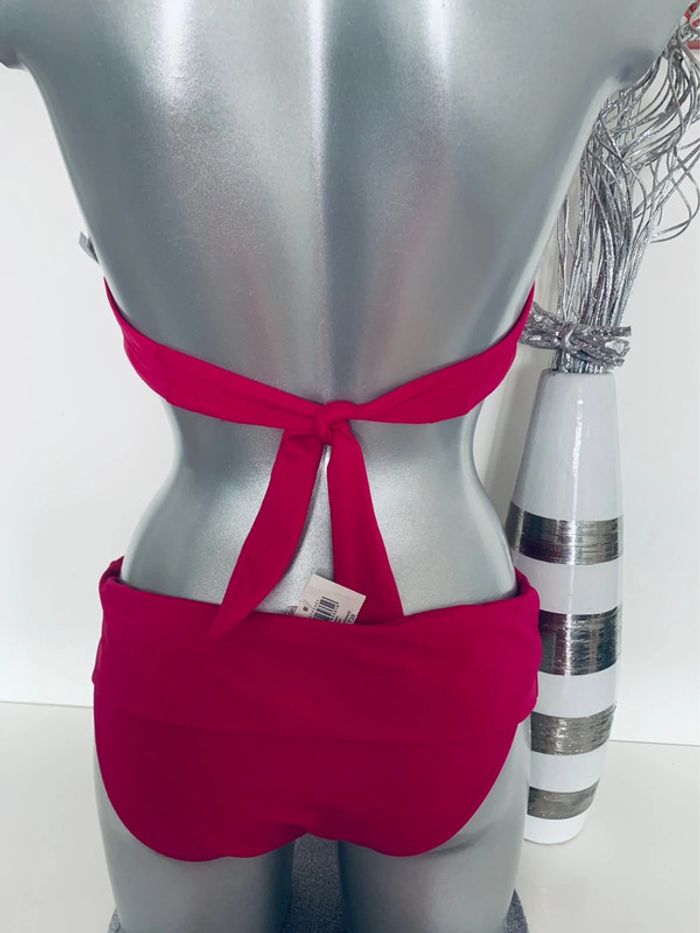Maillot de bain bandeau rose T38/95D - photo numéro 2
