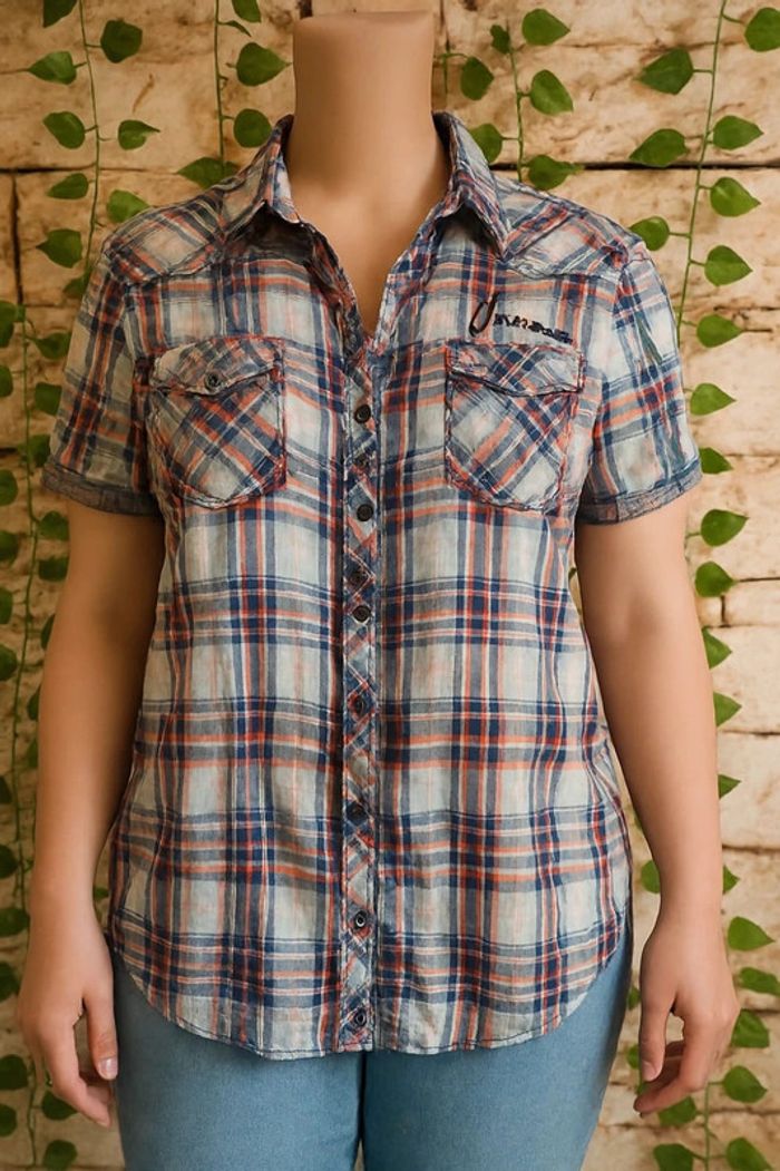 🌸Chemise a carreaux Kaporal Taille 38🌸