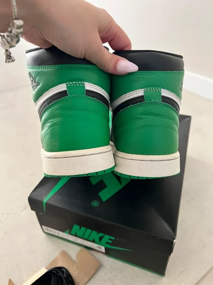 Air Jordan 1 high Lucky green - photo numéro 4