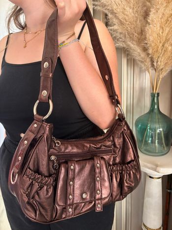 Sac à main marron