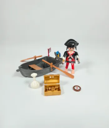 Playmobil Barque de pirate et perroquet