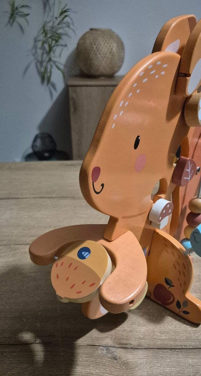 Écureuil d'activités en bois - photo numéro 4