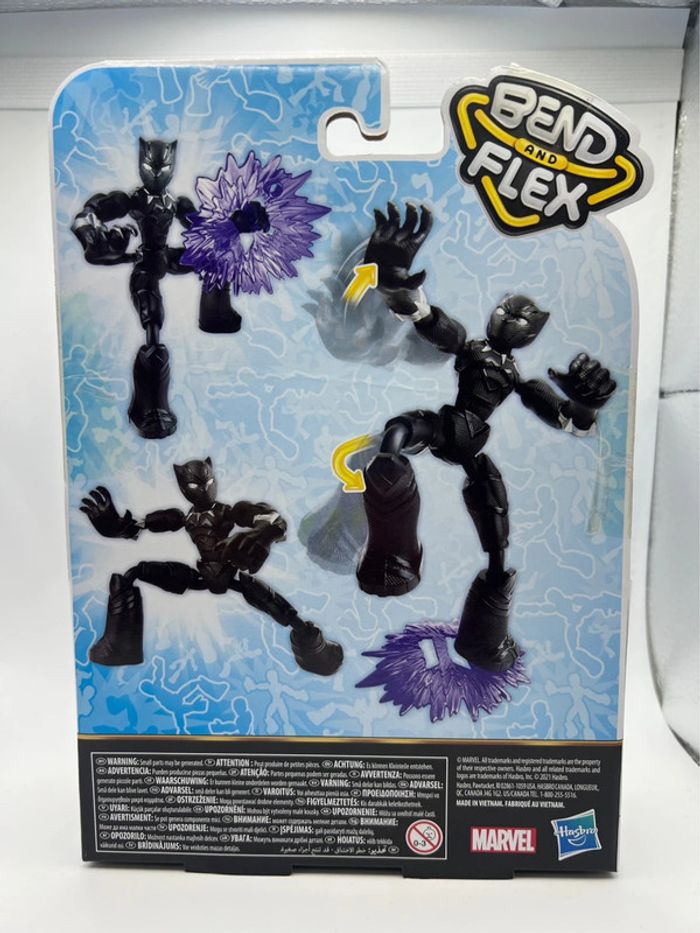 Figurine Black Panther – Marvel Bend & Flex – Neuf - photo numéro 2