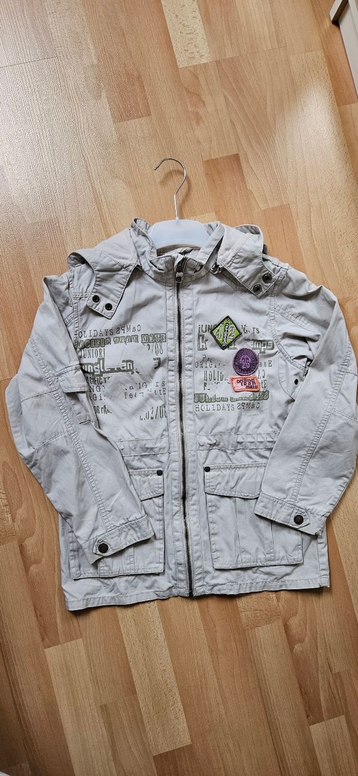 Veste légère Vertbaudet 10 ans beige