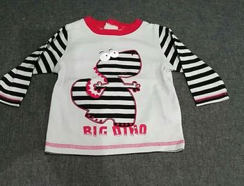 T-shirt manches longues - 6 mois