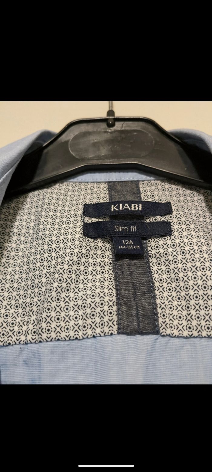 Chemise Kiabi bleue. Taille 12 ans. - photo numéro 3