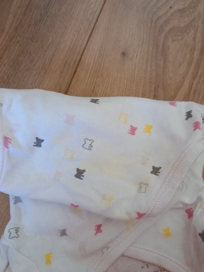 8 bodys cache cœur manches longues Tex - photo numéro 3