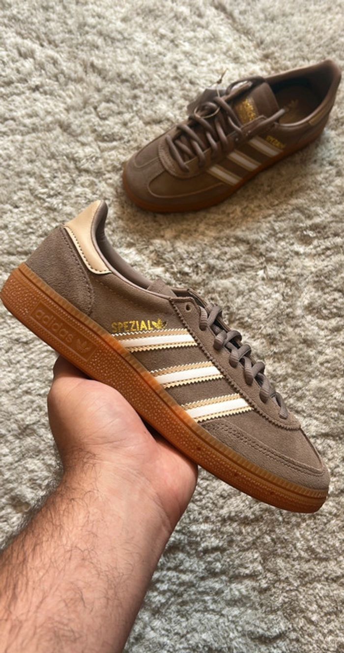Adidas Handball Spezial – Chalky Brown / Cloud White / Magic Beige – Taille 38 - photo numéro 5