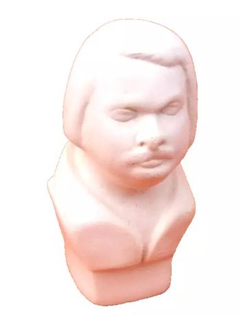 Buste plâtre  Honoré de Balzac