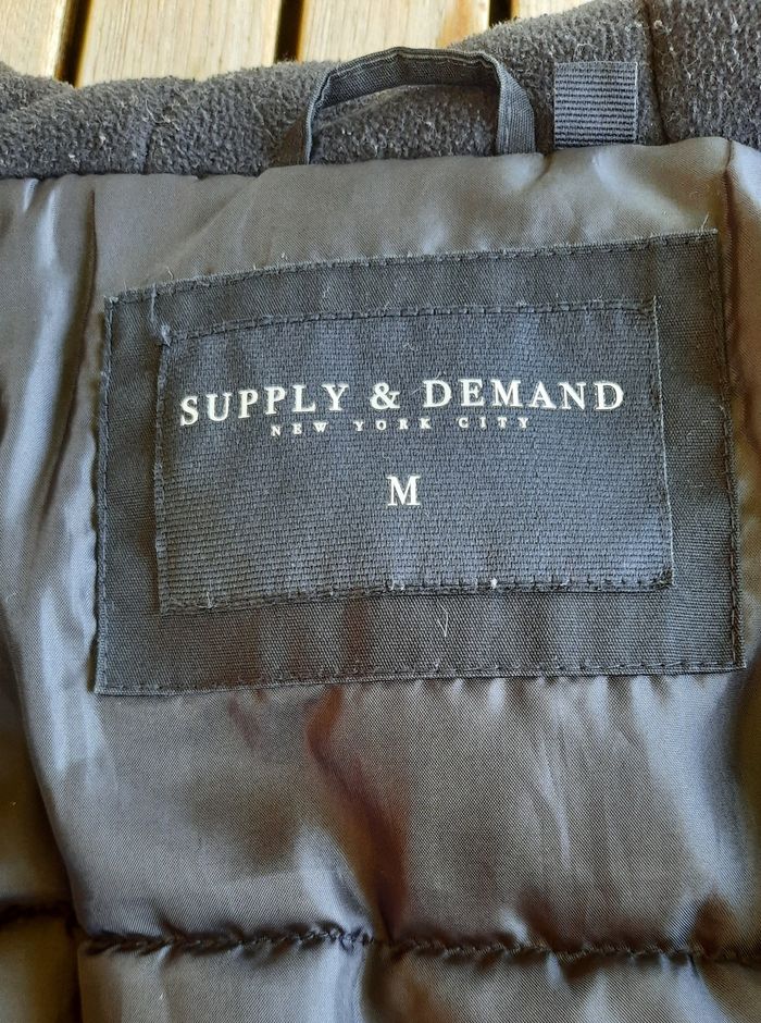 Parka noir, Supply & Demand, homme, taille M - photo numéro 6