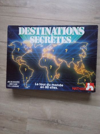 Jeu Destinations secrètes 1988