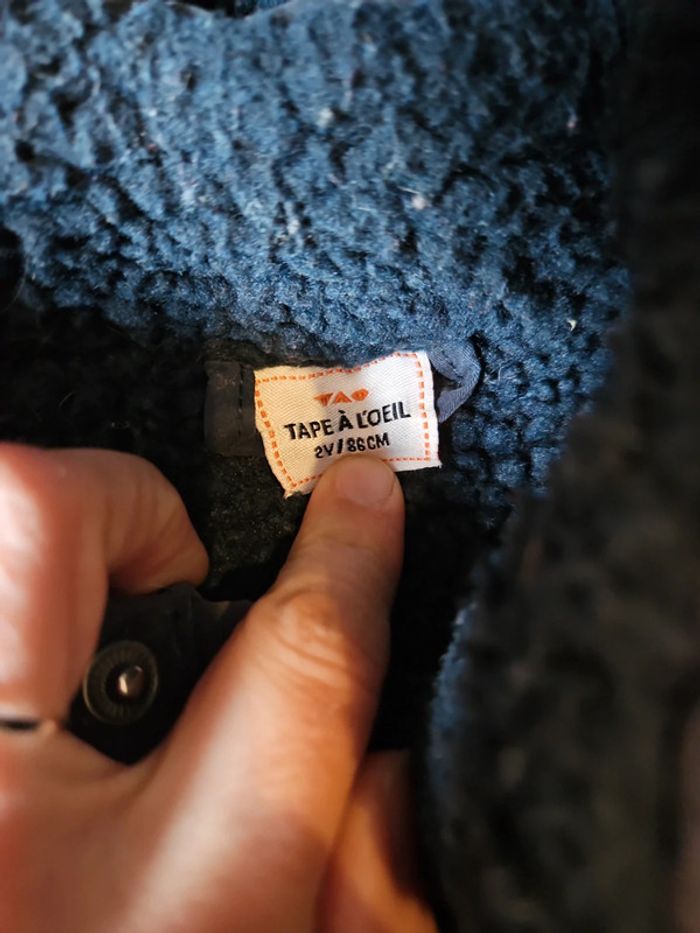 Manteau enfant 2 ans tape à l oeil - photo numéro 3