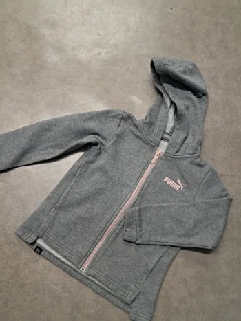 gilet veste fille 6 ans puma