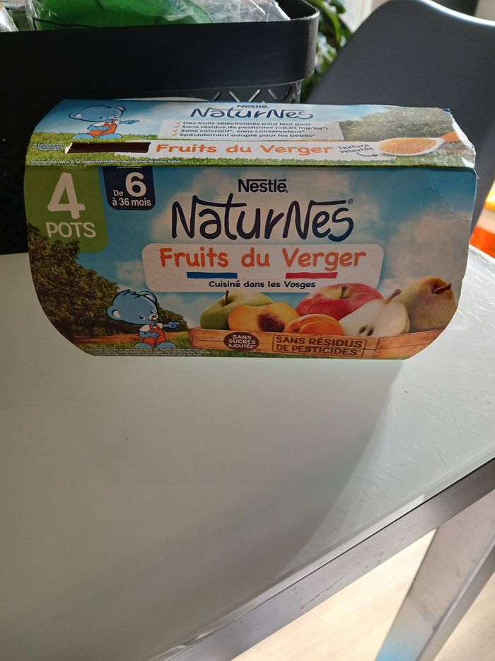 COMPOTE NATURNES NESTLE
