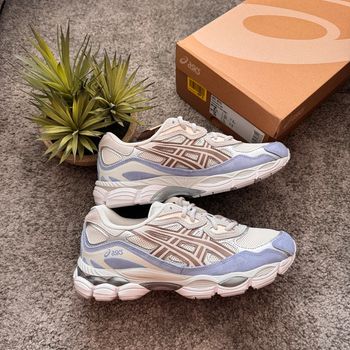 Asics Gel NYC Cream Cloud Grey Blue
