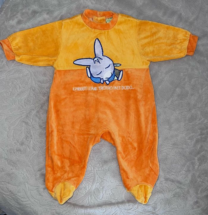 Pyjama bébé l’âne Trotro 3 mois - photo numéro 2