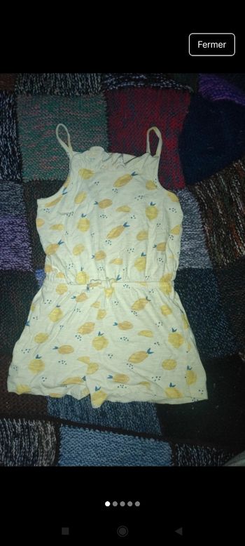 Combishort fille e76