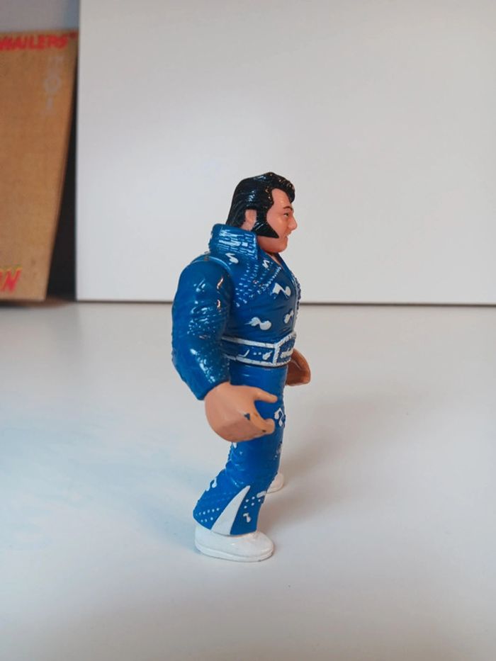 Figurine de catch WWF vintage 1991 honky tonk man hasbro titan taille 12cm - photo numéro 2