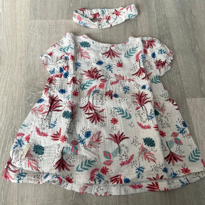Robe été avec son bandeau