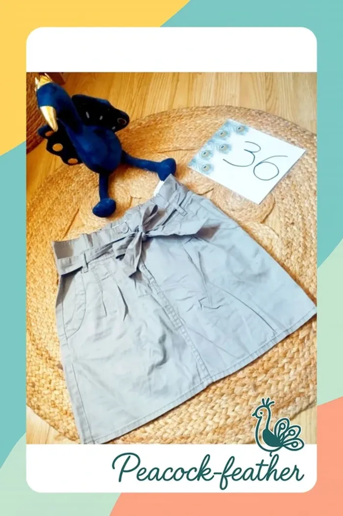 Jupe beige 36 pimkie
