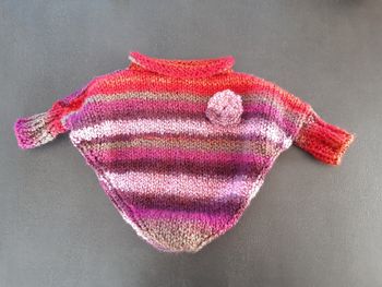 Cape en laine taille 3 ans
