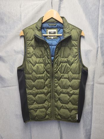 Veste sans manches Jack & Jones kaki – Gilet molletonné homme M