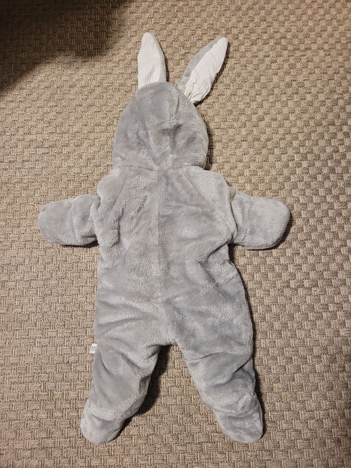La Plus Douce des Combinaisons ! Pilote Lapin Gris - Taille 56 cm 2 mois - photo numéro 5