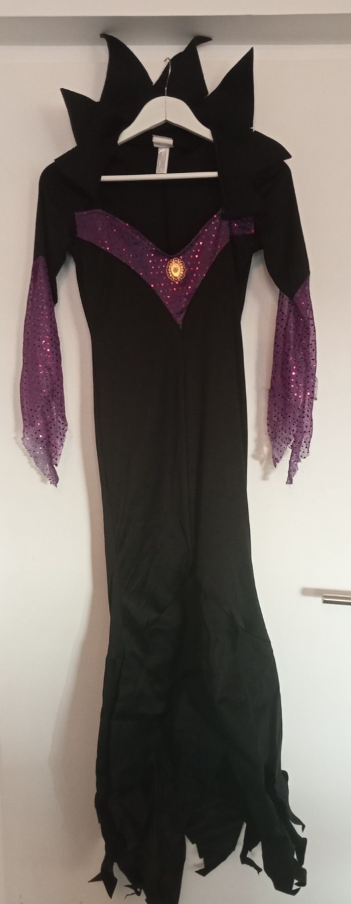 Panoplie complète déguisement de sorcière femme - taille S - photo numéro 2