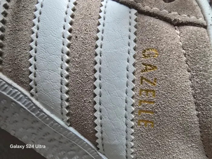 Adidas Gazelle Beige & Rose - Très bon état - Pointure 34 - photo numéro 6