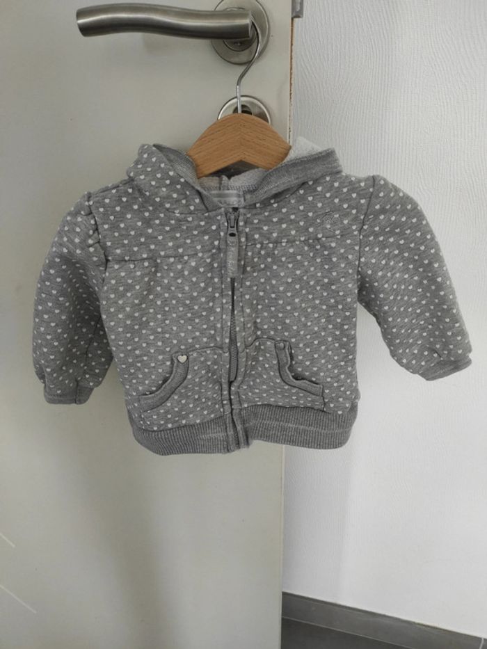 Gilet zippé 12 mois - photo numéro 2