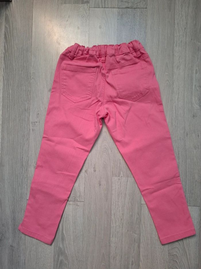 Lot de 2 pantacourts LH 10 ans fille rose et turquoise - photo numéro 3