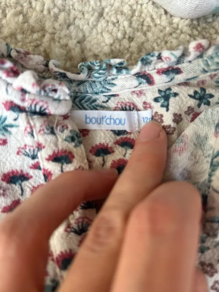 Lot tenue demie saison bébé fille - 12 mois - boutchou et kiabi - photo numéro 3