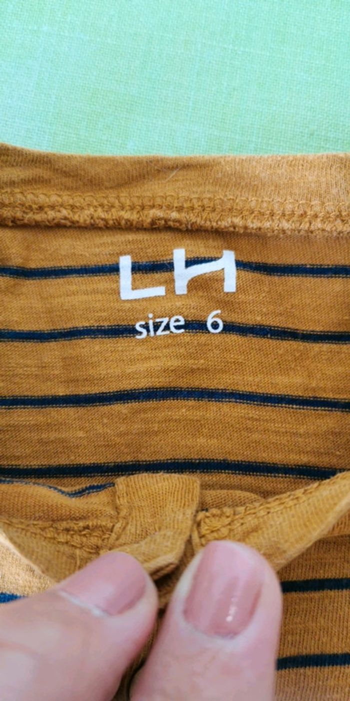 T-shirt manches longues La Halle 6 ans - photo numéro 3