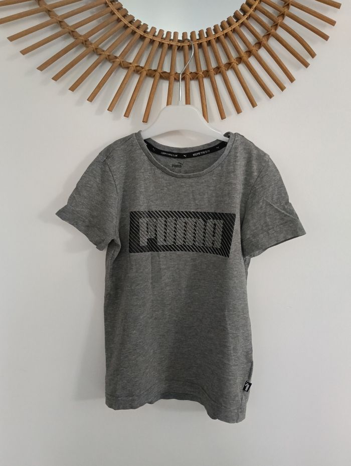 Tee-shirt gris puma
