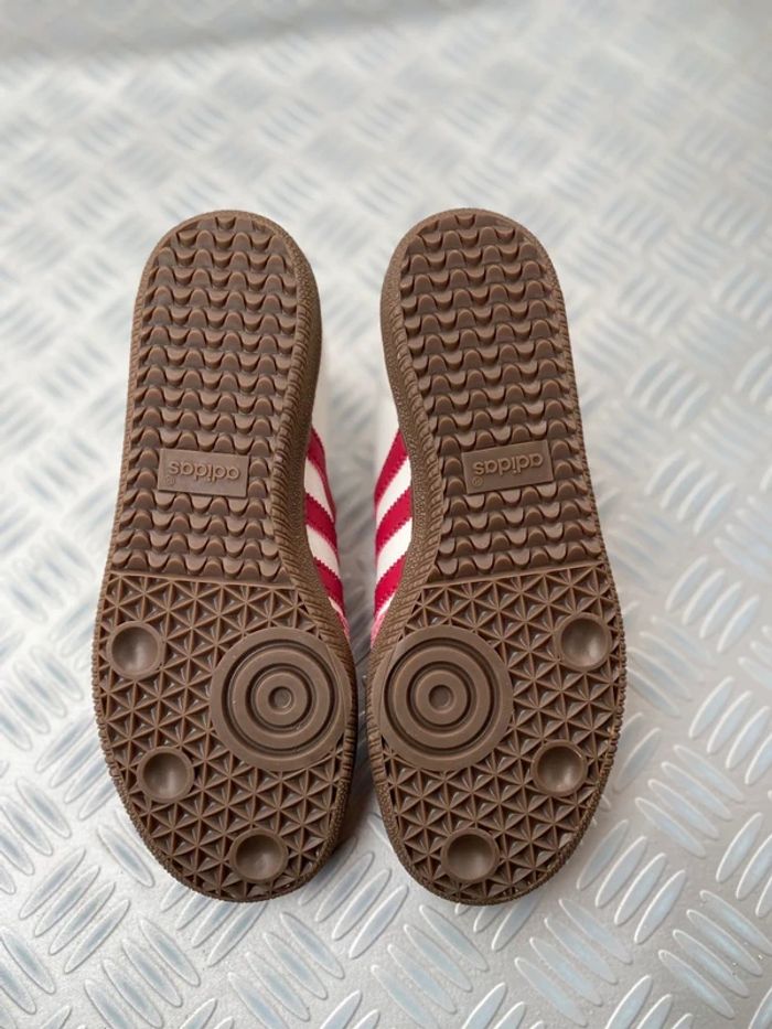 Adidas Samba OG X CDG Pink Hearts Rouge 36 - photo numéro 4