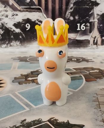 Lapin Cretin Roi Figurine de chez Ubisoft 2019