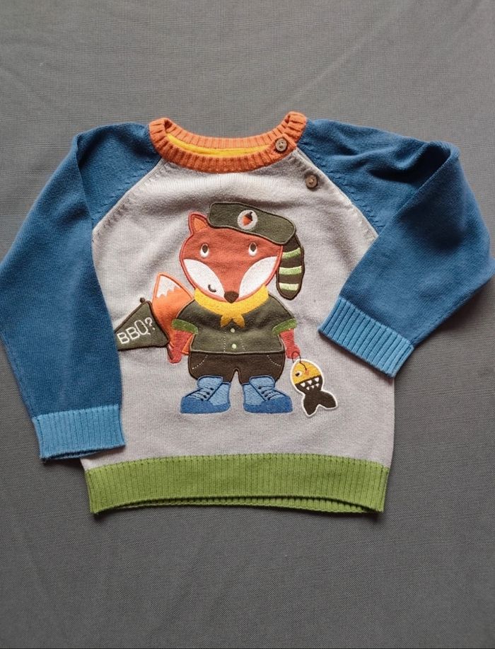 Pull motif renard - photo numéro 2