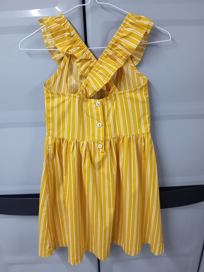 Robe d'été  bretelles à froufrous  KIABI 10ANS - photo numéro 2