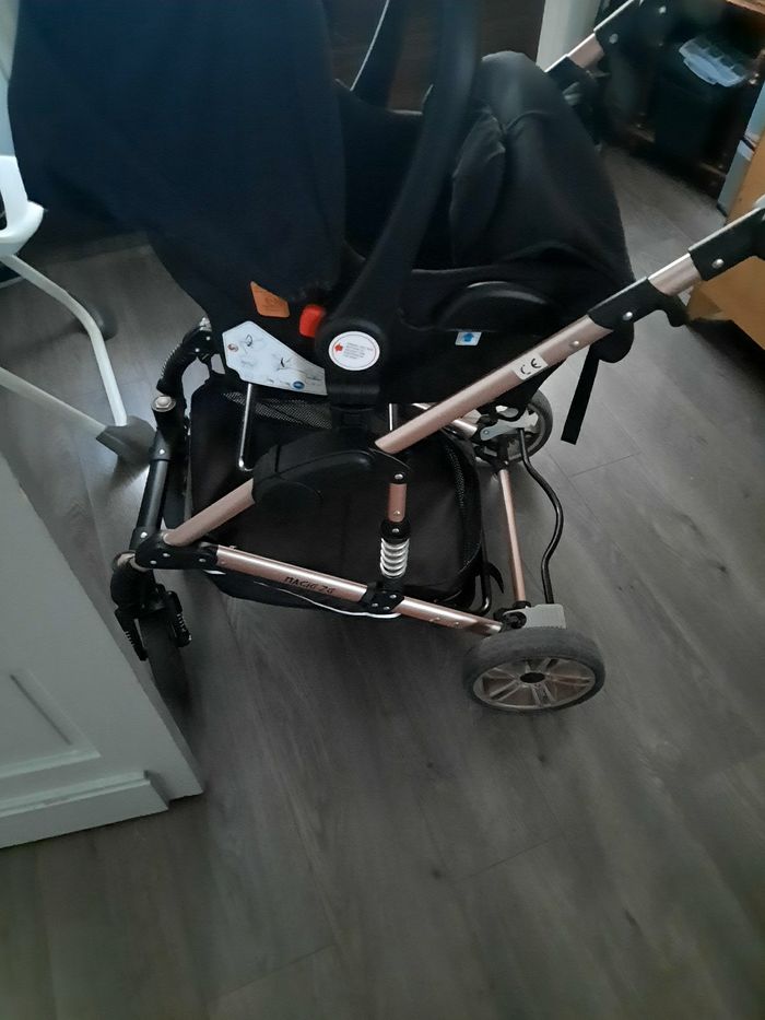 Poussette 3en1 face parents/ route - photo numéro 5