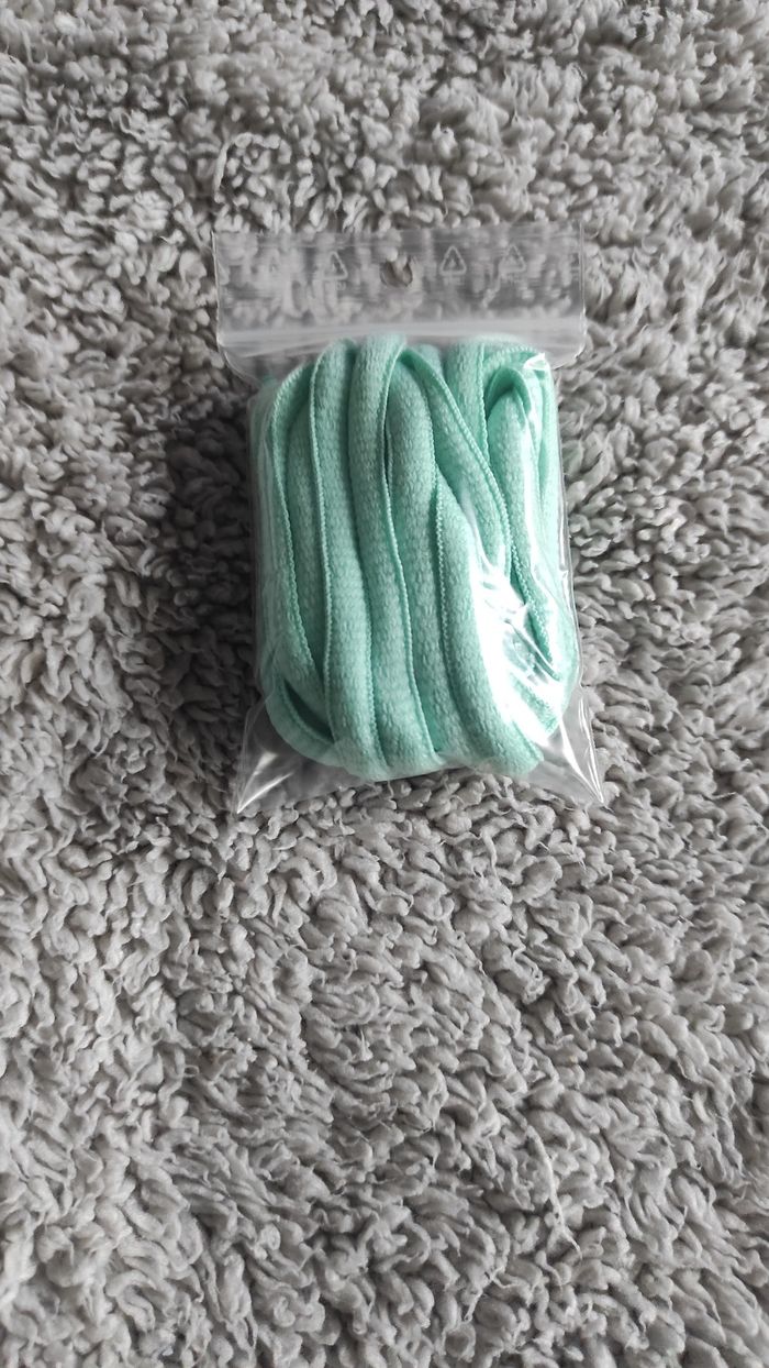 🌿 Lacets ovales 120 cm – Menthe - photo numéro 3