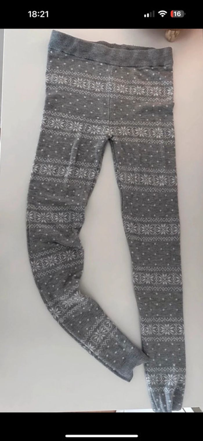 Pantalon hiver flocons - photo numéro 3