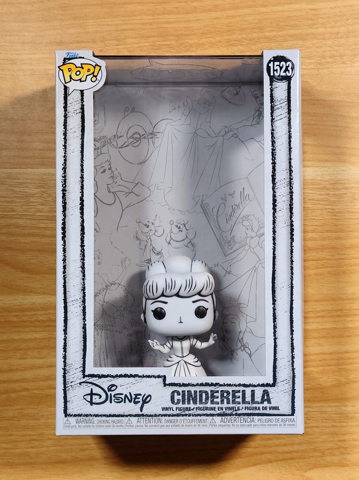 Funko Pop! Cinderella (Cendrillon) #1523 - Disney Sketch Series - photo numéro 1