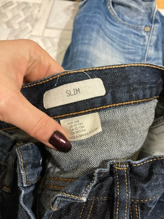 Lot jeans 12 ans - photo numéro 3