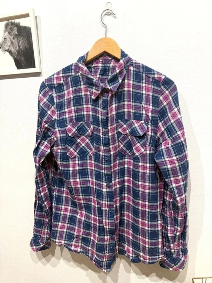 Chemise à carreaux vintage